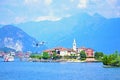 Isola dei Pescatory Lake Maggiore beautiful view Italy